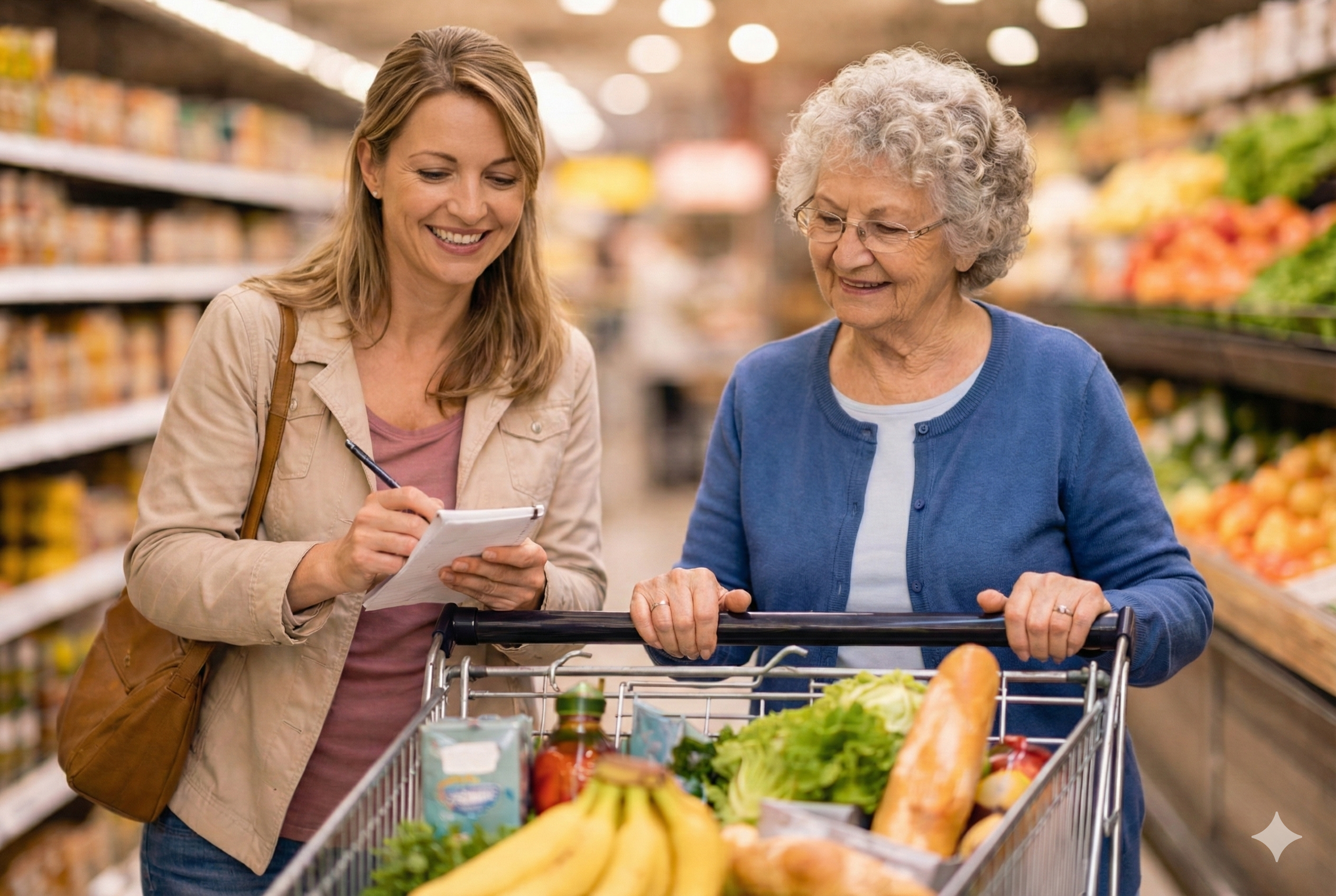 Besorgungen und Wege – Unterstützung im Alltag